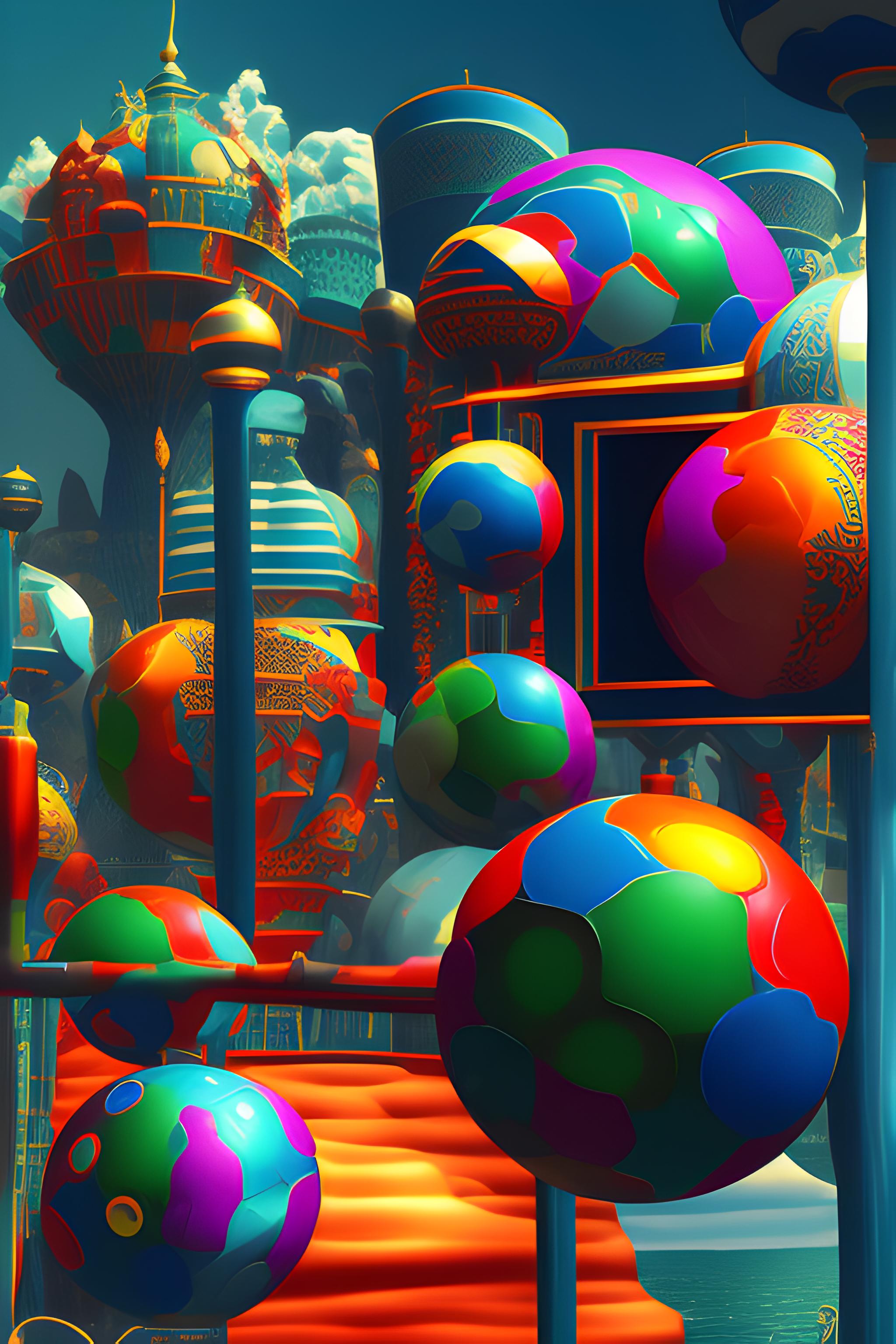 منظر جبلي هادئ